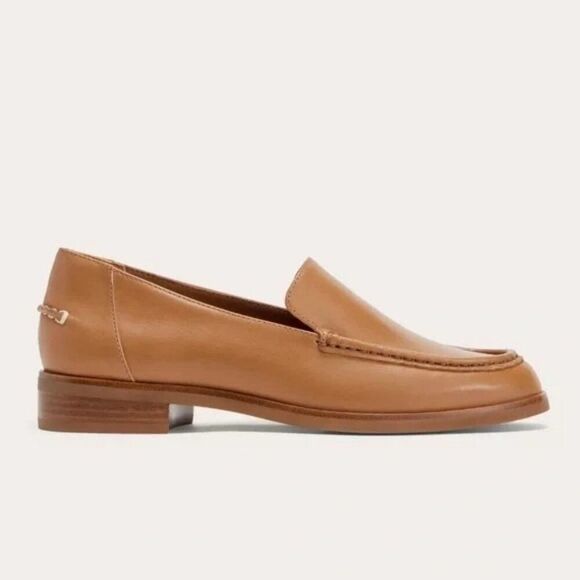 Everlane Shoes - Everlane The Modern Loafer Flats Camel Leather Womens Sz 5.5 Preppy Academia